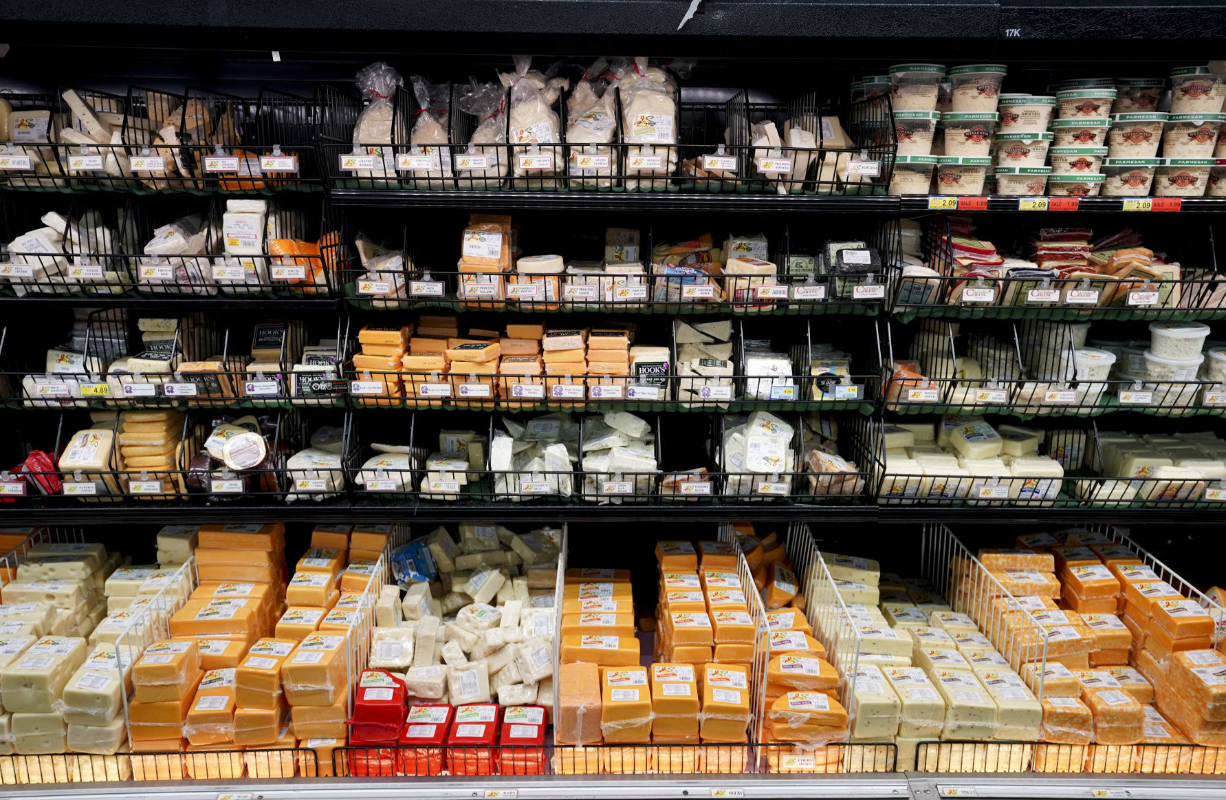 Cheese section